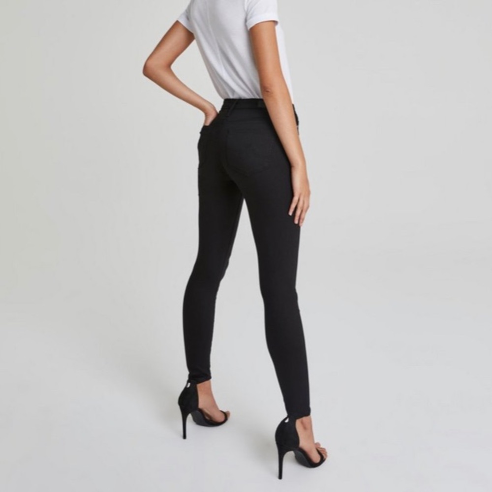 AG Farrah Ankle Seamless Jeans - NWT - Super Black